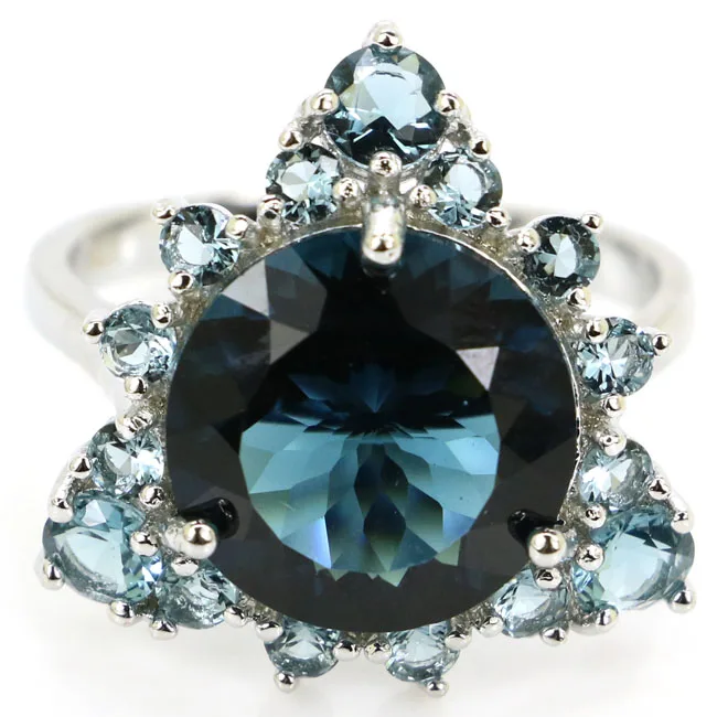 20x16mm 7.0#Charming Created Shape Changing Color Spinel Woman's Present Silver Ring
20x16mm 7.0#Charming Created Shape Changing Color Spinel Woman's Present Silver Ring