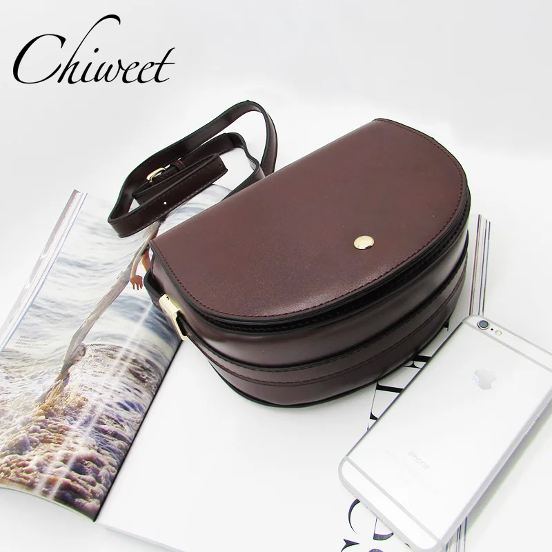 Fashion 2019 Brand Solid Saddle Crossbody Bag Women PU Leather Handbag Luxury Semicircle Shoulder Bag Casual Messenger Bags Sac
Fashion 2019 Brand Solid Saddle Crossbody Bag Women PU Leather Handbag Luxury Semicircle Shoulder Bag Casual Messenger Bags Sac