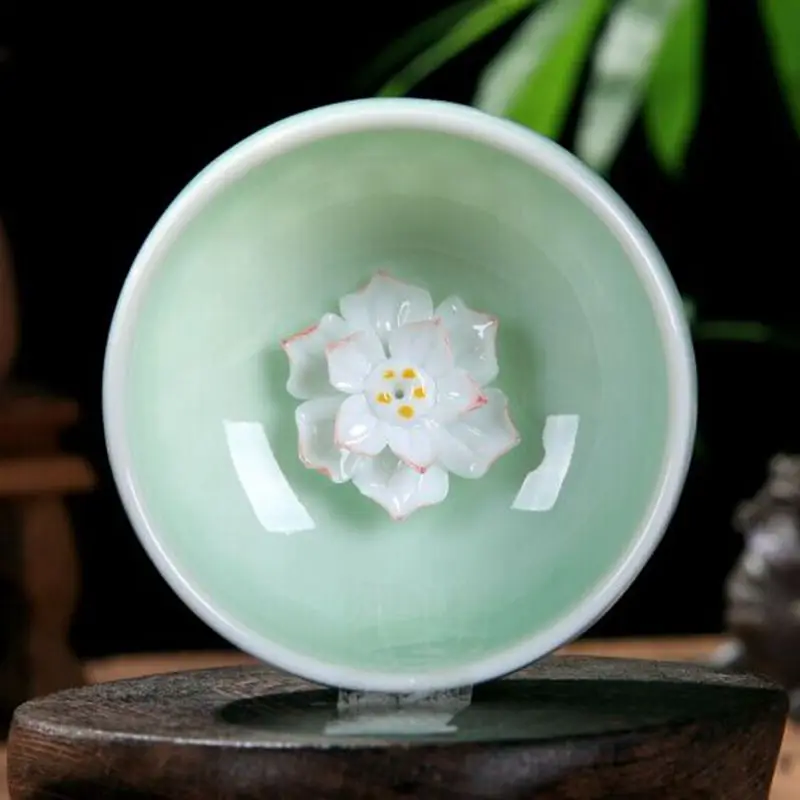 Hot Sale Celadon Chinese Kung Fu Tea Set Lotus Pu'er Tea Cups Hand-painted Ceramic Embossed Dragon Peony Carp Goldfish Tea Cups
Hot Sale Celadon Chinese Kung Fu Tea Set Lotus Pu'er Tea Cups Hand-painted Ceramic Embossed Dragon Peony Carp Goldfish Tea Cups