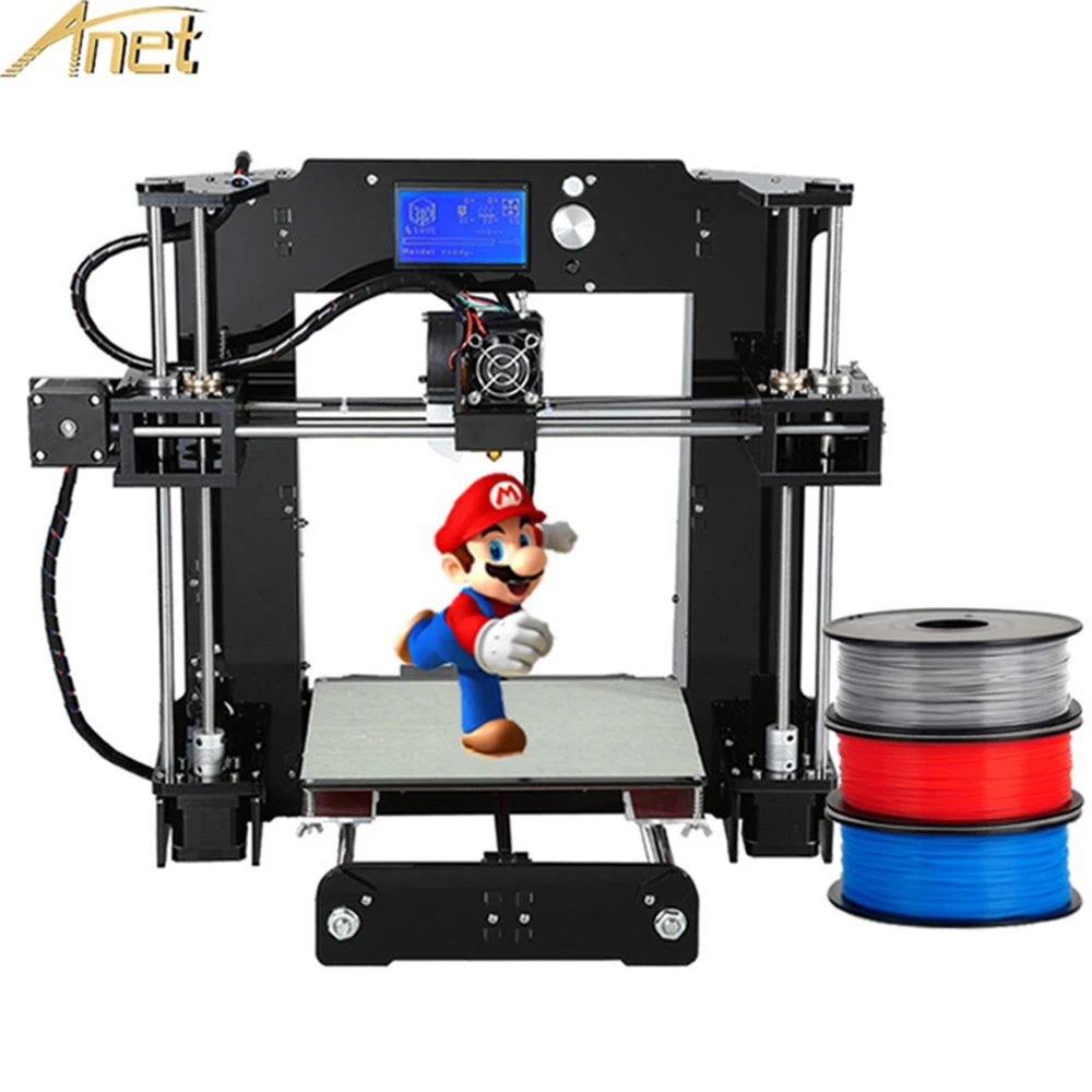 Shenzhen Factory Cheap 3D Printer High Precision Anet A6 A8 A2 3D Printer Reprap Prusa i3 Printing Machine in CZ/US/CN Warehouse
Shenzhen Factory Cheap 3D Printer High Precision Anet A6 A8 A2 3D Printer Reprap Prusa i3 Printing Machine in CZ/US/CN Warehouse