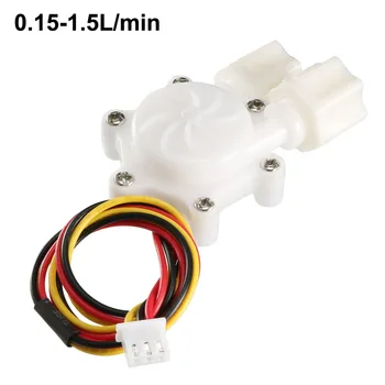 UXCELL 1PCS 1/4" Hall Effect Water Flow Sensor Switch Flow Fluid Meter DC 5V 0.15-1.5L/Min , 0.2-2.5L/Min , 0.3-3L/min Switches
UXCELL 1PCS 1/4" Hall Effect Water Flow Sensor Switch Flow Fluid Meter DC 5V 0.15-1.5L/Min , 0.2-2.5L/Min , 0.3-3L/min Switches