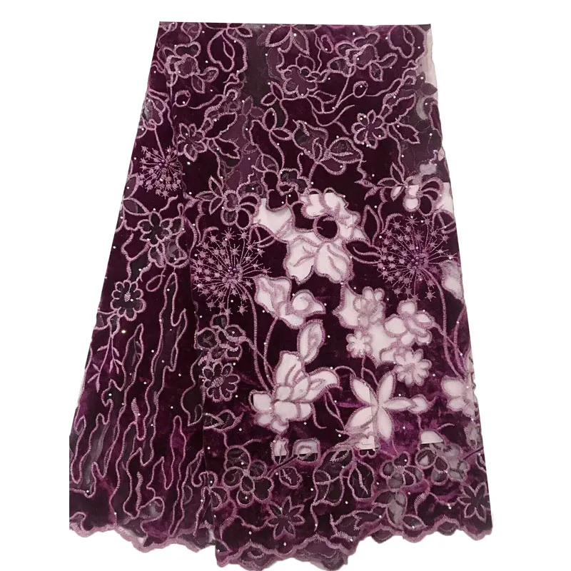 HFX New Fashion 5 Yards Nigerian French Mesh Lace Fabric With Stones Embroidery Tulle High Quality Velvet Lace Fabric X856-1
HFX New Fashion 5 Yards Nigerian French Mesh Lace Fabric With Stones Embroidery Tulle High Quality Velvet Lace Fabric X856-1