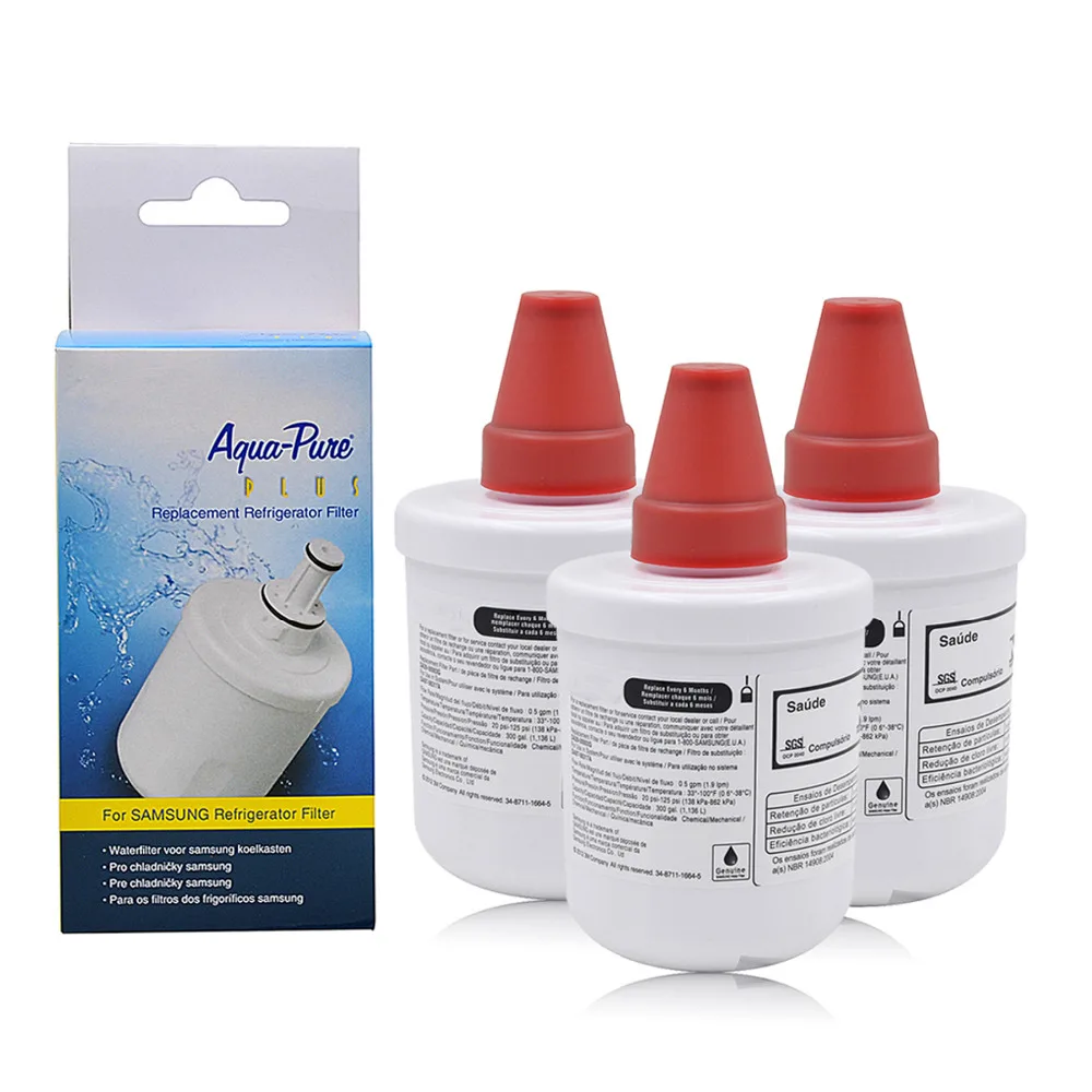 Refrigerator Water Filter Replacement for Samsung DA29-00003G DA29-00003B, DA29-00003A Aqua-Pure Plus Water Purifier 3 Pcs/lot
Refrigerator Water Filter Replacement for Samsung DA29-00003G DA29-00003B, DA29-00003A Aqua-Pure Plus Water Purifier 3 Pcs/lot