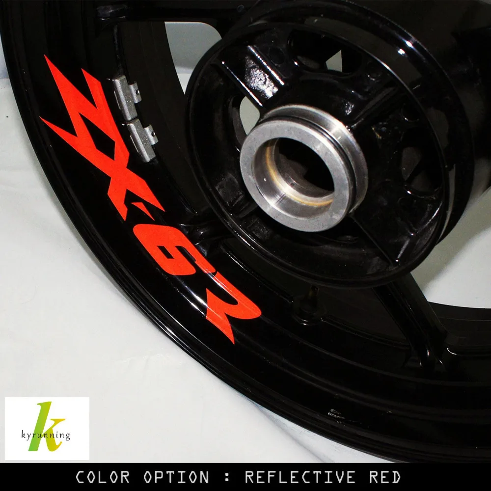 8 X CUSTOM INNER RIM DECALS WHEEL Reflective STICKERS STRIPES FIT KAWASAKI ZX 6R ZX6R
8 X CUSTOM INNER RIM DECALS WHEEL Reflective STICKERS STRIPES FIT KAWASAKI ZX 6R ZX6R