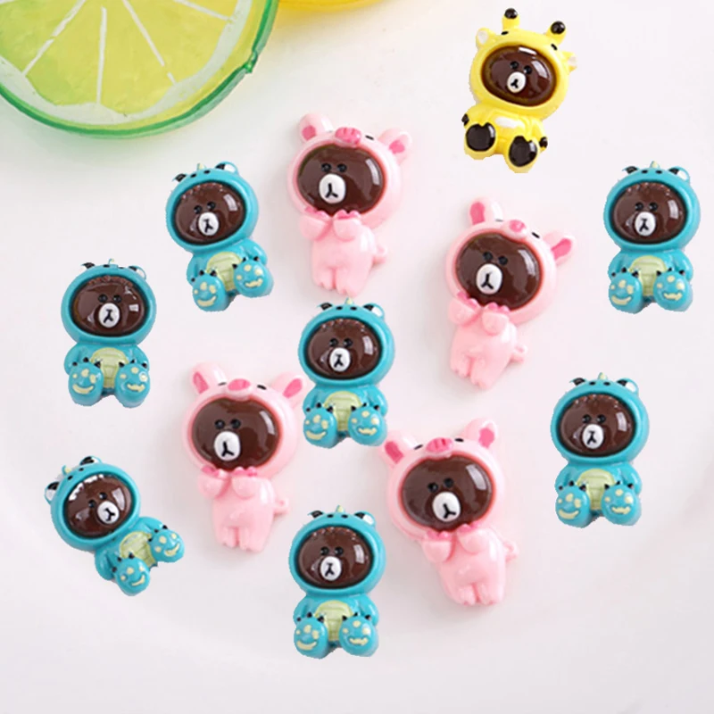 Happy Monkey 15pcs Mini Slime DIY Accessories Toy Brown Bear Figure Fluffy Clear Slime Supplies Filler Gift Toy For Kids Adult
Happy Monkey 15pcs Mini Slime DIY Accessories Toy Brown Bear Figure Fluffy Clear Slime Supplies Filler Gift Toy For Kids Adult