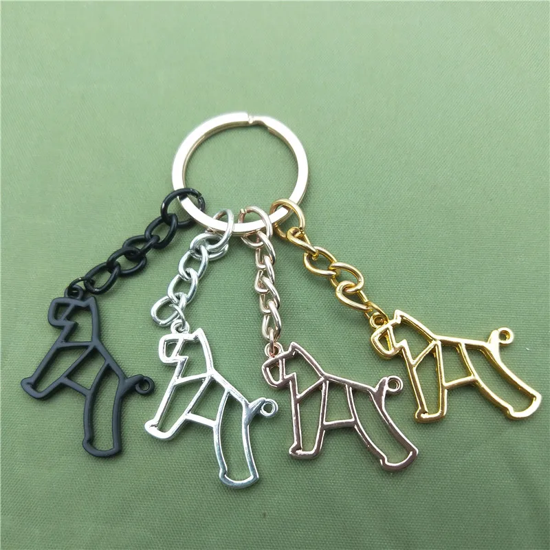 New Miniature Schnauzer Key Chains Fashion Geometric Jewellery Miniature Schnauzer Car Keychain Bag Keyring For Women Men
New Miniature Schnauzer Key Chains Fashion Geometric Jewellery Miniature Schnauzer Car Keychain Bag Keyring For Women Men