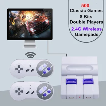 Portable Video Game Console Dual 2.4G Wireless Game Controller Retro Game Player Built-in 500 Classic Games & HDMI Game Console
Portable Video Game Console Dual 2.4G Wireless Game Controller Retro Game Player Built-in 500 Classic Games & HDMI Game Console