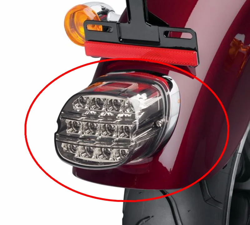 For Harley Dyna Fat Boy FLSTF Night Train FXSTB Softail Sportster Road King Electra Glide Road Glide Motorcycle Led tail light
For Harley Dyna Fat Boy FLSTF Night Train FXSTB Softail Sportster Road King Electra Glide Road Glide Motorcycle Led tail light
