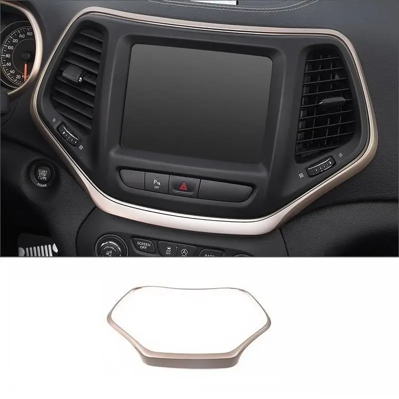 Gear Control system interior Excent automovil covers mouldings car styling decoration parts modification 16 17 FOR JEEP Cherokee
Gear Control system interior Excent automovil covers mouldings car styling decoration parts modification 16 17 FOR JEEP Cherokee