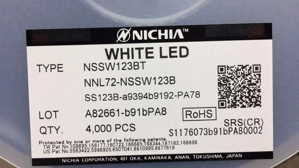 Бесплатная доставка 50 шт./лот SMD LED новый оригинальный nssw123 nssw123bt 123bt nnl72-nssw123bt |