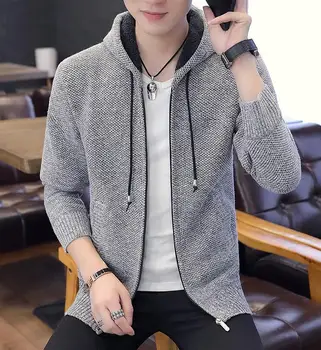 2019 Thick New Fashion Brand Sweater For Mens Cardigan Slim Fit Jumpers Knitwear Warm Autumn Korean Style Casual Clothing Male
2019 Thick New Fashion Brand Sweater For Mens Cardigan Slim Fit Jumpers Knitwear Warm Autumn Korean Style Casual Clothing Male