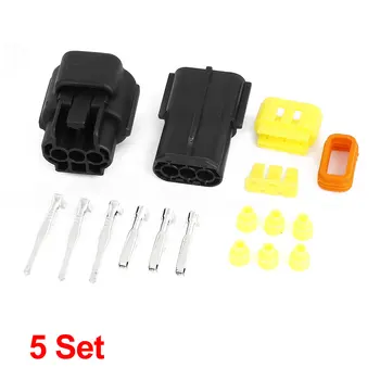 UXCELL Wire Connector Plug Sets 3 Pins Waterproof Electrical Car Motorcycle 5 Kits
UXCELL Wire Connector Plug Sets 3 Pins Waterproof Electrical Car Motorcycle 5 Kits