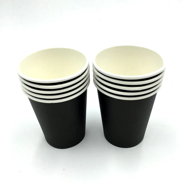 10pcs/lot plain color black paper cups baby shower wedding party decoration black color cups glass birthday party supplies
10pcs/lot plain color black paper cups baby shower wedding party decoration black color cups glass birthday party supplies