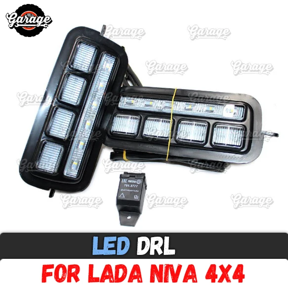 For Lada Niva 4X4 1995- LED DRL lights with running turn signal PMMA / ABS plastic function accessories car styling tuning
For Lada Niva 4X4 1995- LED DRL lights with running turn signal PMMA / ABS plastic function accessories car styling tuning