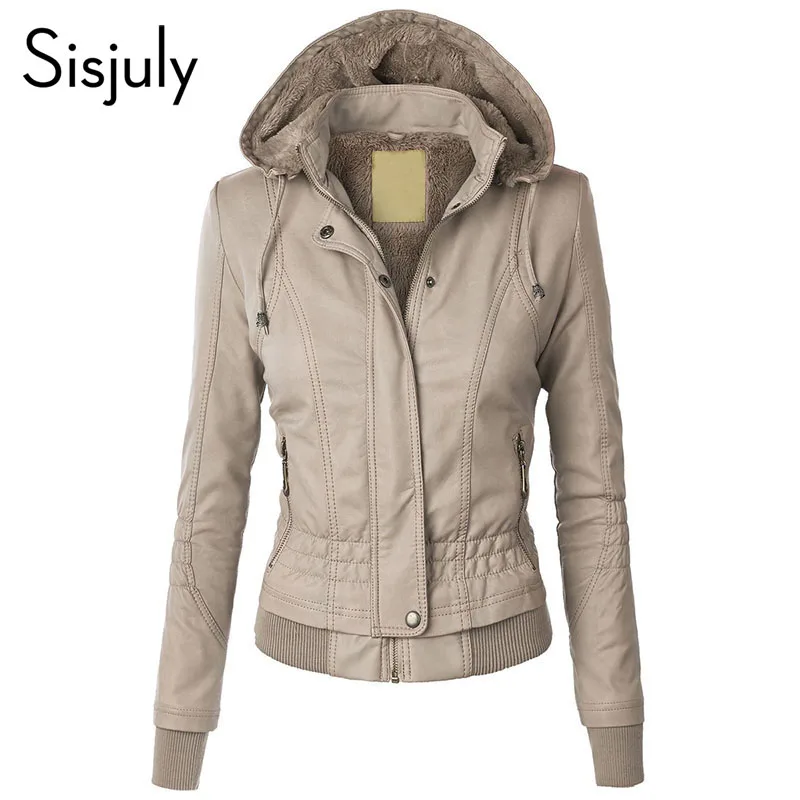 Sisjuly Jacket Coat Women 2019 Winter Slim Zipper Hooded Coat Female Warm Casual Outerwear Solid 2xl Fall Leather Jacket Coats
Sisjuly Jacket Coat Women 2019 Winter Slim Zipper Hooded Coat Female Warm Casual Outerwear Solid 2xl Fall Leather Jacket Coats