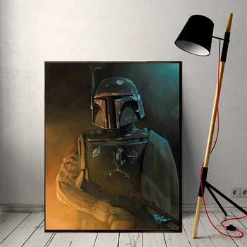 Boba Star Wars Wall Art Canvas Posters Prints Oil Painting Pictures For Living Room Bedroom Home Decor
Boba Star Wars Wall Art Canvas Posters Prints Oil Painting Pictures For Living Room Bedroom Home Decor