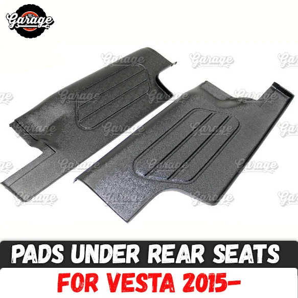 Guard pads for Lada Vesta 2015- under rear seats ABS plastic 1 set / 2 pcs trim accessories protect of carpet car styling tuning
Guard pads for Lada Vesta 2015- under rear seats ABS plastic 1 set / 2 pcs trim accessories protect of carpet car styling tuning