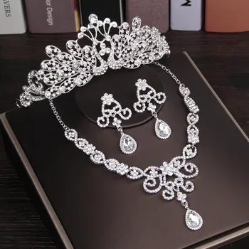 Diarios de noiva Joias Da Coroa Da Princesa Festa de Casamento Tiara Acessorios Romanticos Brincos Clipe Tiara
Diarios de noiva Joias Da Coroa Da Princesa Festa de Casamento Tiara Acessorios Romanticos Brincos Clipe Tiara