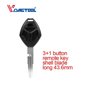 VDIAGTOOL 3 3+1 button remote key shell no logo key blank Uncut Plastic Key Shell For Mitsubishi Outlander 2004-2010
VDIAGTOOL 3 3+1 button remote key shell no logo key blank Uncut Plastic Key Shell For Mitsubishi Outlander 2004-2010