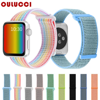 OULUCCI Woven Nylon band strap for apple watch band 38mm/40mm 42 mm/ 44mm fabric nylon bracelet watchband for iwatch 3/2/1
OULUCCI Woven Nylon band strap for apple watch band 38mm/40mm 42 mm/ 44mm fabric nylon bracelet watchband for iwatch 3/2/1