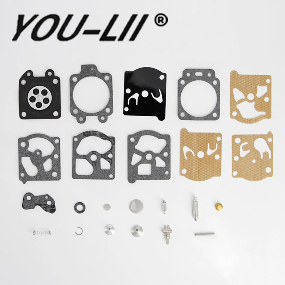 K20-WAT carburatore kit di riparazione Ricostruire strumento di guarnizioni per Walbro Accessori moto parti di riparazione del combustibile del carburatore di alimentazione