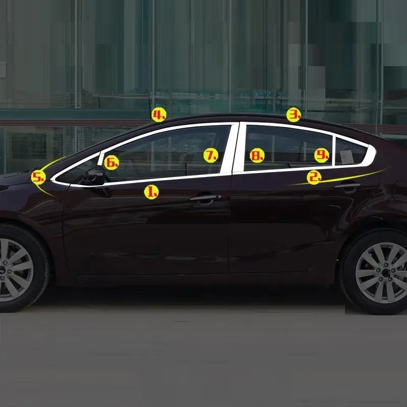 Body Window exterior Excent auto modified mouldings sticker strip bright sequins car styling trim accessories 16 17 FOR Kia K3
Body Window exterior Excent auto modified mouldings sticker strip bright sequins car styling trim accessories 16 17 FOR Kia K3