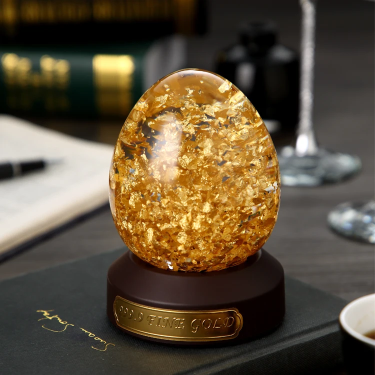 24K Gold Flakes Egg Shape Snow Globe Lucky Golden Egg With Gift Box Dйcor Best Gift Taiwan Made
24K Gold Flakes Egg Shape Snow Globe Lucky Golden Egg With Gift Box Dйcor Best Gift Taiwan Made