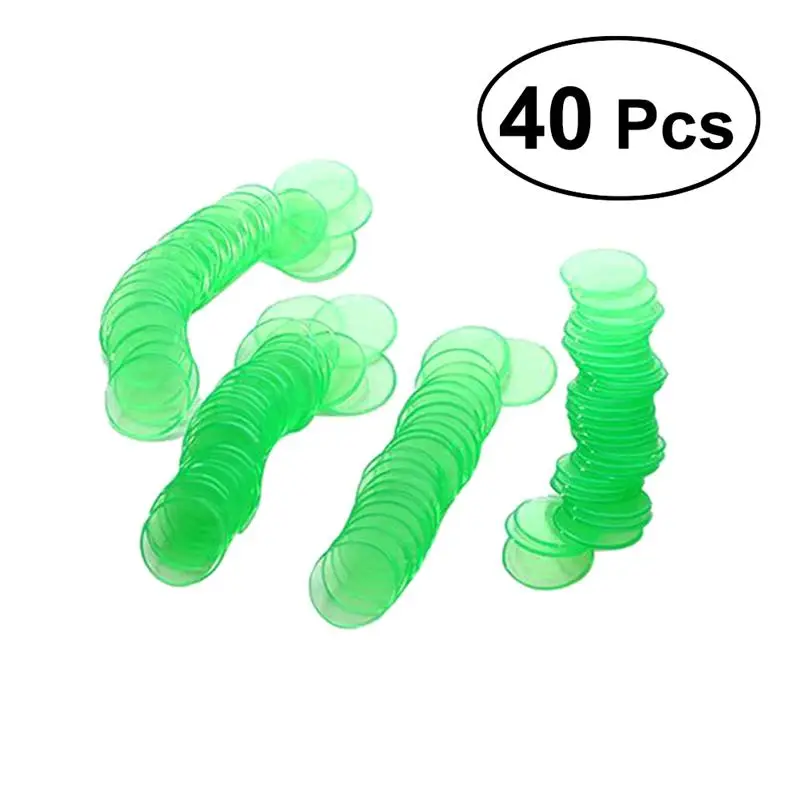 40pcs Transparent Plasitc Bingo Chips Markers Counters Counting Bingo Supplies for Bingo Game Cards Game
40pcs Transparent Plasitc Bingo Chips Markers Counters Counting Bingo Supplies for Bingo Game Cards Game