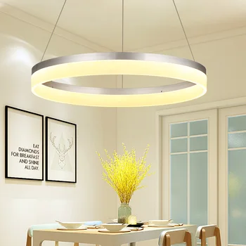 Silver Finish Circle Rings Modern Led pendant lights for dining room Kitchen Room Bar acrylic Aluminum Pendant Lamp Fixtures
Silver Finish Circle Rings Modern Led pendant lights for dining room Kitchen Room Bar acrylic Aluminum Pendant Lamp Fixtures
