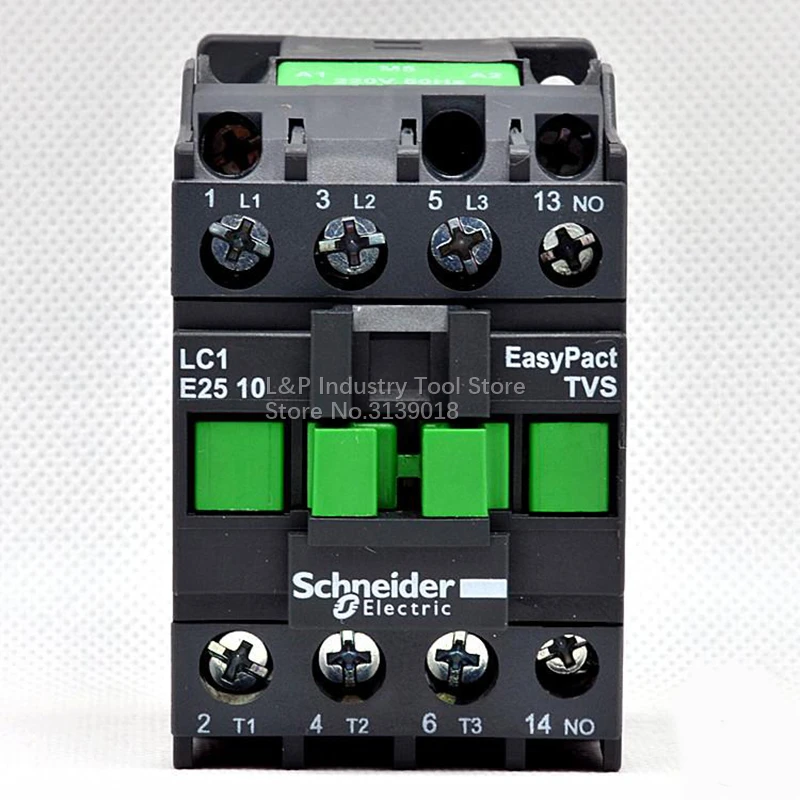 New Original Schneider AC220V 50HZ 1NO 25A LC1-E EasyPact TVS Series LC1E2510M5N Contactor Updated To LC1-N2510M5N
New Original Schneider AC220V 50HZ 1NO 25A LC1-E EasyPact TVS Series LC1E2510M5N Contactor Updated To LC1-N2510M5N