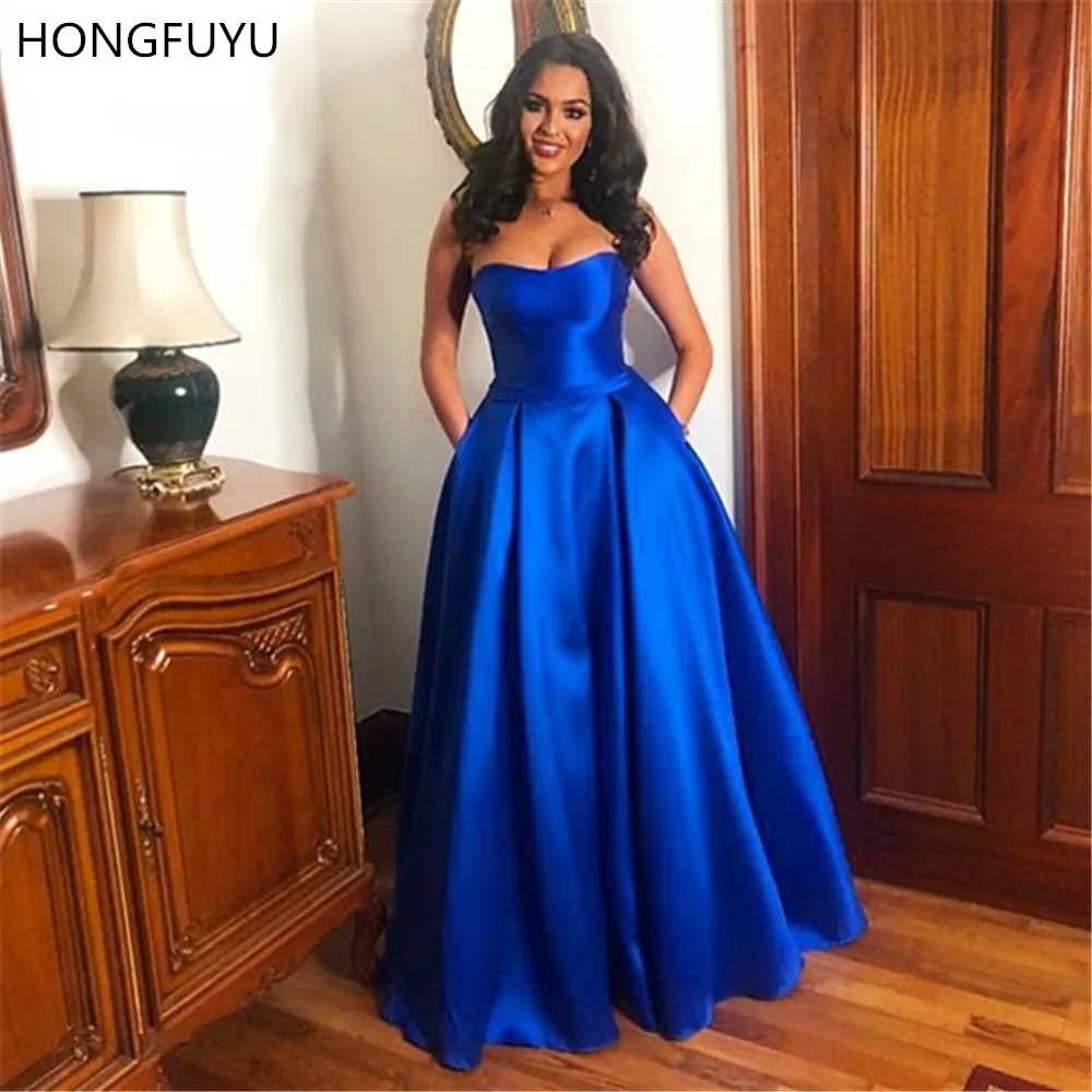 HONGFUYU Elegant Sweetheart Prom Dresses Satin Ball Gown Long Evening Dress 2019 Women Formal Party Gowns Corset Back Lace Up
HONGFUYU Elegant Sweetheart Prom Dresses Satin Ball Gown Long Evening Dress 2019 Women Formal Party Gowns Corset Back Lace Up