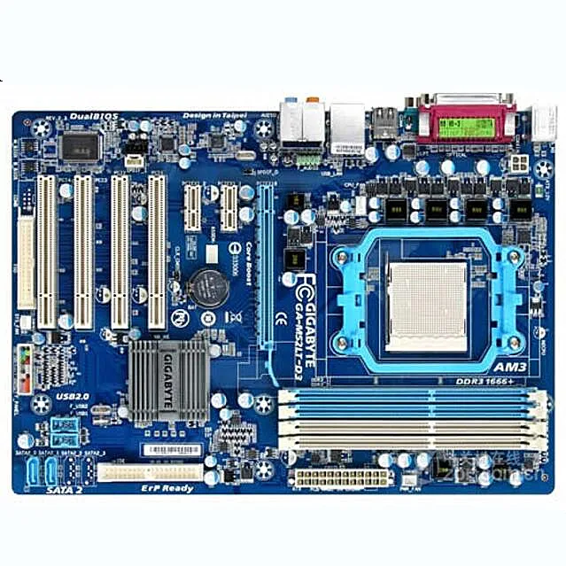 Б/у материнская плата для Gigabyte GA-M52LT-D3 DDR3 16G AM3 520LE SATA2 USB2 | Компьютеры и офис