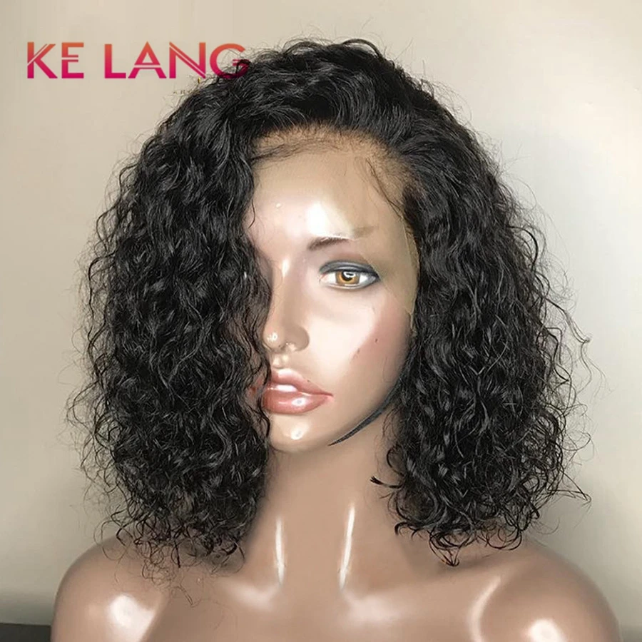 Deep Part Short Curly Human Hair Bob Wigs 150% Wet and Wavy 13*6 Lace Frontal Wigs Brazilian Remy Hair PrePlucked with Baby Hair
Deep Part Short Curly Human Hair Bob Wigs 150% Wet and Wavy 13*6 Lace Frontal Wigs Brazilian Remy Hair PrePlucked with Baby Hair