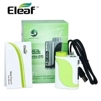 100% Original Eleaf IStick Pico 25 TC MOD Big Screen Vape Mod Fit 25mm Tanks Melo 3 Tank NO 18650 Battery Electronic Cigarette
100% Original Eleaf IStick Pico 25 TC MOD Big Screen Vape Mod Fit 25mm Tanks Melo 3 Tank NO 18650 Battery Electronic Cigarette