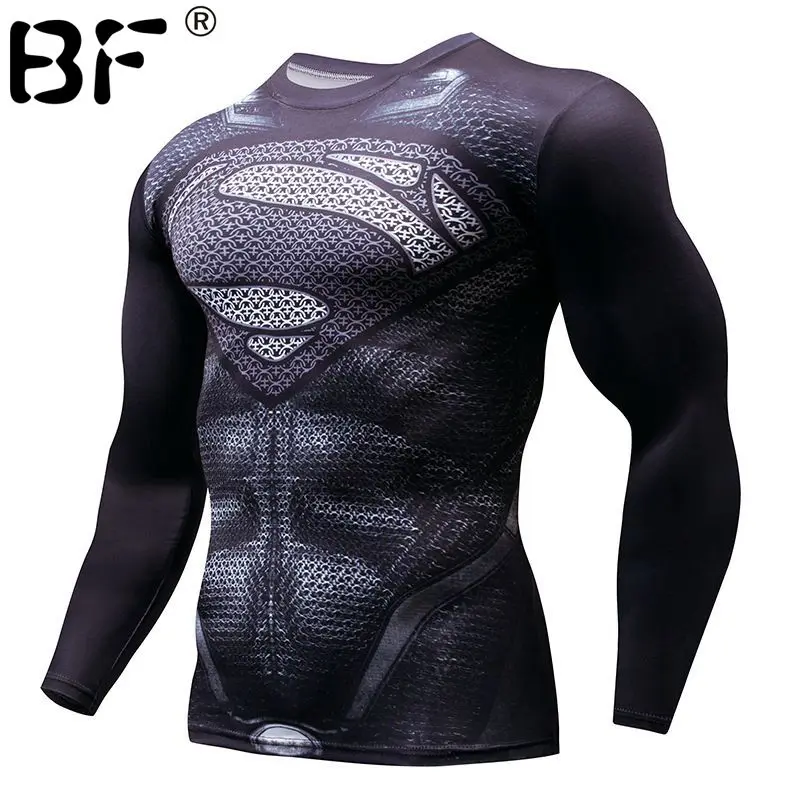 2018 Sale Fitness MMA Compression Shirt Men Anime Bodybuilding Long Sleeve Crossfit 3D Superman Punisher T Shirt Tops Tees
2018 Sale Fitness MMA Compression Shirt Men Anime Bodybuilding Long Sleeve Crossfit 3D Superman Punisher T Shirt Tops Tees