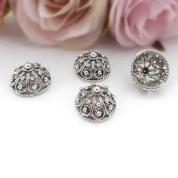 50PCS 14MM,height 8.5MM Antique Silver Zinc Alloy Caps Diy Jewelry Findings Accessories wholesale
50PCS 14MM,height 8.5MM Antique Silver Zinc Alloy Caps Diy Jewelry Findings Accessories wholesale