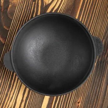 Frying pan cauldron cast iron hand grill coffee pot bowler pan frying pan mug HW18
Frying pan cauldron cast iron hand grill coffee pot bowler pan frying pan mug HW18
