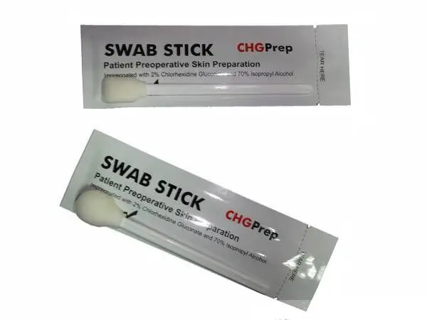 Surgical/Pre injection Swab Sticks with 2% Chlorhexidine and 70% Isopropyl alcohol
Surgical/Pre injection Swab Sticks with 2% Chlorhexidine and 70% Isopropyl alcohol
