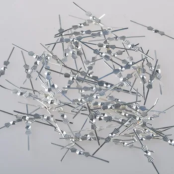H&D Chandelier Connectors Clips Pins For Fastening Crystals Parts Bowtie, Chandelier Replacements (30mm-100pcs, silver)
H&D Chandelier Connectors Clips Pins For Fastening Crystals Parts Bowtie, Chandelier Replacements (30mm-100pcs, silver)