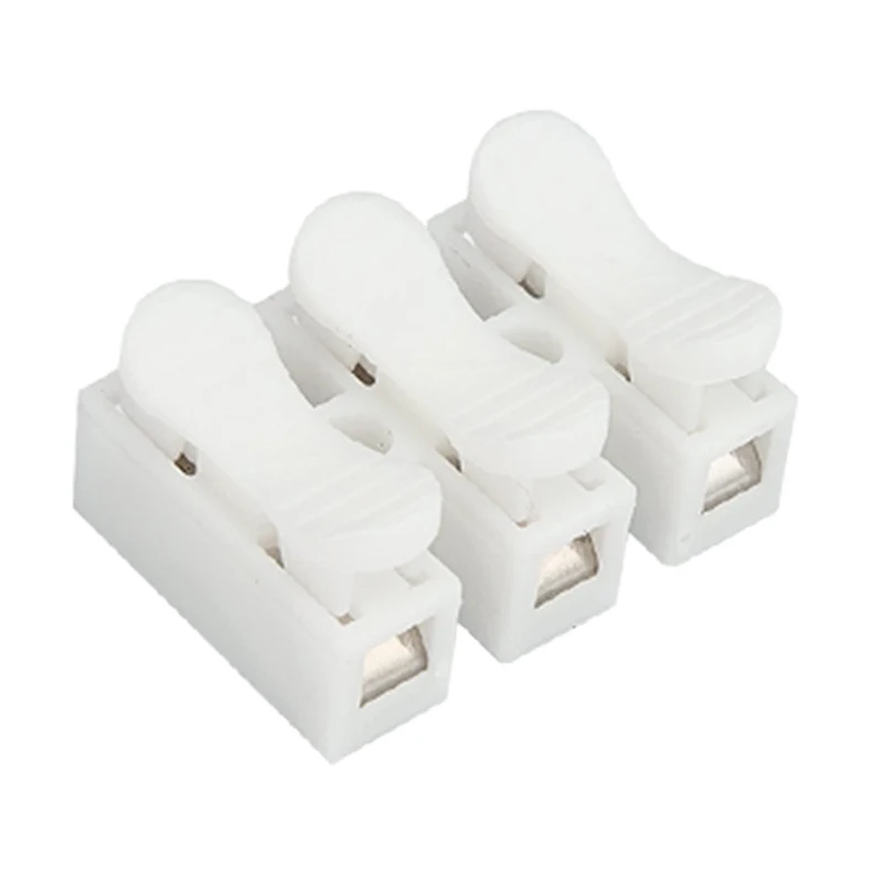 CH3 Spring Wire Quick Connector 3p G7 Electrical Crimp Terminals Block Splice Cable Clamp Easy Fit Led Strip
CH3 Spring Wire Quick Connector 3p G7 Electrical Crimp Terminals Block Splice Cable Clamp Easy Fit Led Strip