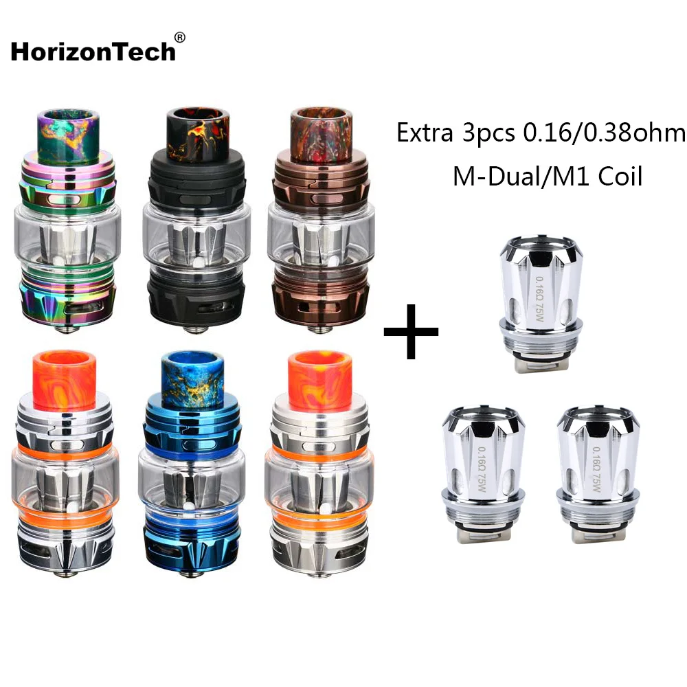 Original HorizonTech Falcon King Tank Electronic Cigarette 25.4mm 6ml Atomizer 510 Thread Box Mod
Original HorizonTech Falcon King Tank Electronic Cigarette 25.4mm 6ml Atomizer 510 Thread Box Mod