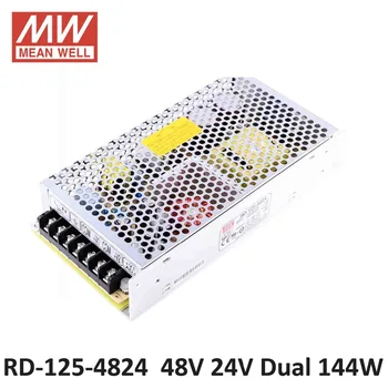 Original Mean well RD-125-4824 144W DC 48V 24V Dual output power source Meanwell Switching Power Supply
Original Mean well RD-125-4824 144W DC 48V 24V Dual output power source Meanwell Switching Power Supply