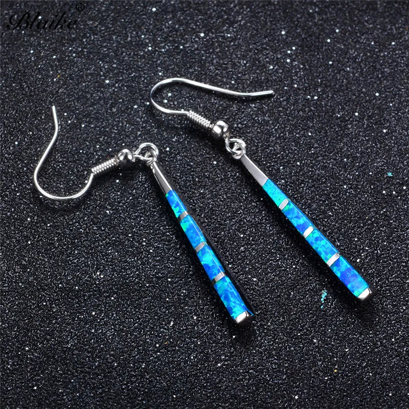 Blaike Baseball Bat Blue Fire Opal Long Dangle Earrings For Women 925 Sterling Silver Filled Birthstone Earrings Boho Jewelry
Blaike Baseball Bat Blue Fire Opal Long Dangle Earrings For Women 925 Sterling Silver Filled Birthstone Earrings Boho Jewelry