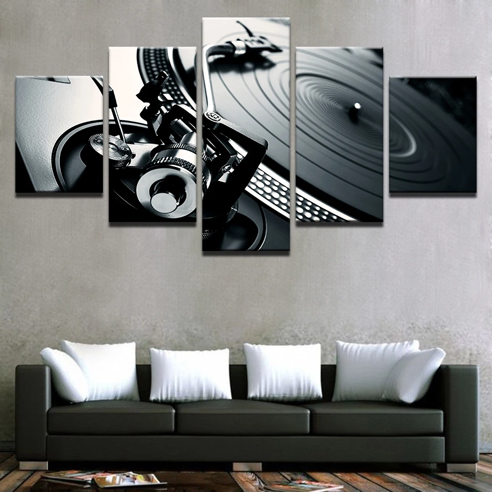 5 Pieces Music DJ Console Instrument Paintings Wall Art Painting Canvas Printed Home Decor For Living Room Modern Artwork Poster
5 Pieces Music DJ Console Instrument Paintings Wall Art Painting Canvas Printed Home Decor For Living Room Modern Artwork Poster