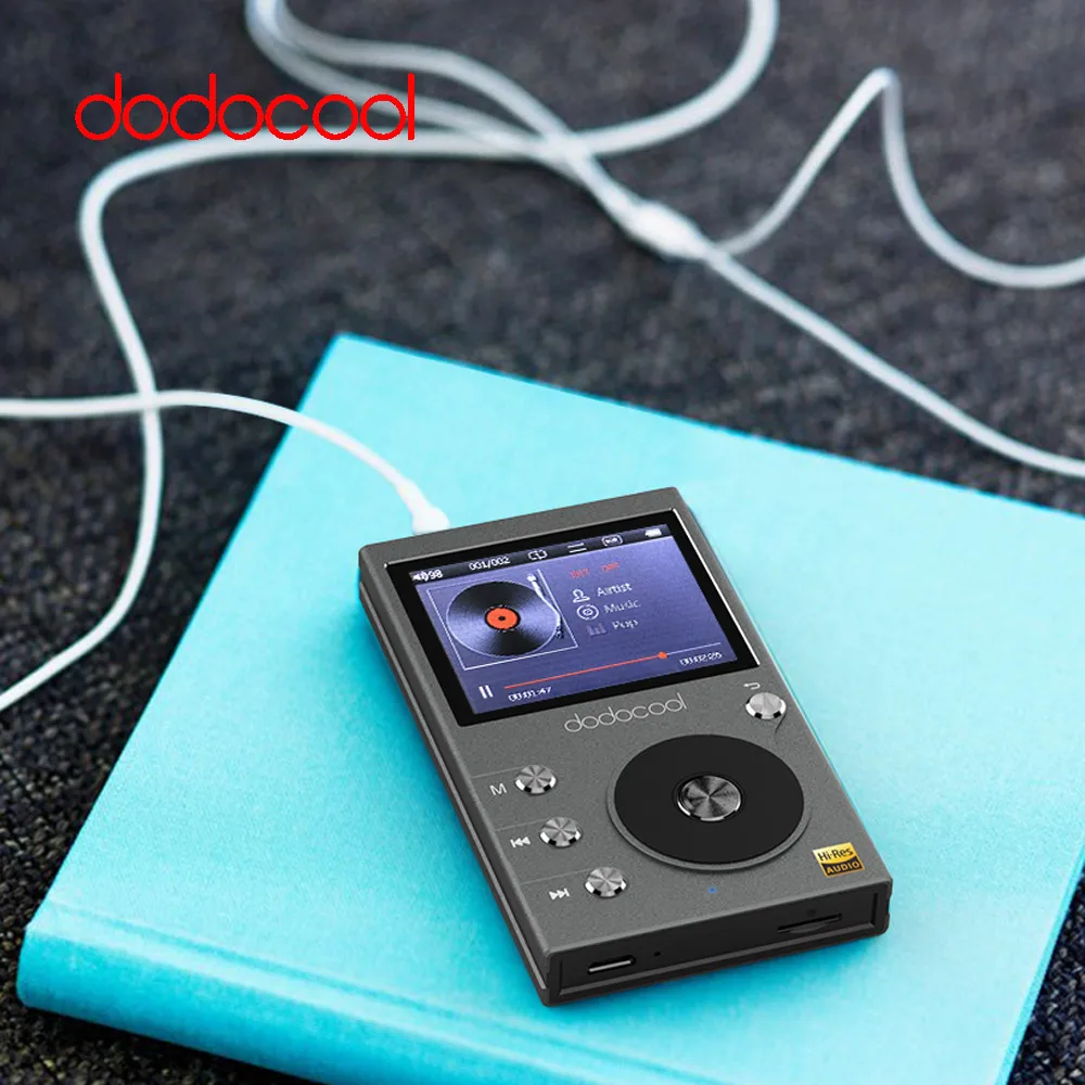 dodocool 8GB MP3 Player lossless HIFI Music Player Support DSD 64 128 256 WMA Audio Player Recorder FM Radio Expandable 256GB TF
dodocool 8GB MP3 Player lossless HIFI Music Player Support DSD 64 128 256 WMA Audio Player Recorder FM Radio Expandable 256GB TF