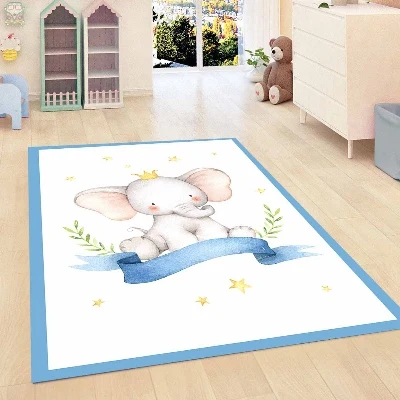 Else Blue Cute Elephant Yellow Stars Animal Kids Room 3d Print Non Slip Microfiber Children Kids Room Decorative Area Rug Mat
Else Blue Cute Elephant Yellow Stars Animal Kids Room 3d Print Non Slip Microfiber Children Kids Room Decorative Area Rug Mat