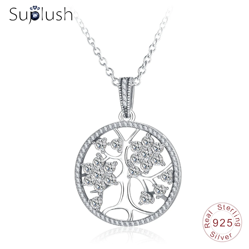 Suplush Newest 2017 925 Sterling Silver Round Shape Pendants & Necklaces for Women Fashion Jewelry Collares PSNL0017-B
Suplush Newest 2017 925 Sterling Silver Round Shape Pendants & Necklaces for Women Fashion Jewelry Collares PSNL0017-B