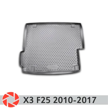 For BMW X3 F25 2010-2017 trunk mat trunk floor rugs non slip polyurethane dirt protection interior trunk car styling
For BMW X3 F25 2010-2017 trunk mat trunk floor rugs non slip polyurethane dirt protection interior trunk car styling
