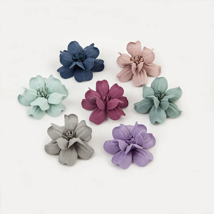 SEA MEW 20 PCS 5cm Jewelry Accessories Sweet Style Cloth Flowers Connector Charm For Jewelry Making
SEA MEW 20 PCS 5cm Jewelry Accessories Sweet Style Cloth Flowers Connector Charm For Jewelry Making