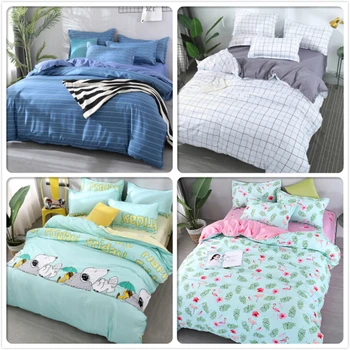 3/4 pcs Bedding Sets Duvet Sheet Pillowcase Bed Linens Adult Kids Soft Cotton Quilt Comforter Pillow Case Single Queen King Size
3/4 pcs Bedding Sets Duvet Sheet Pillowcase Bed Linens Adult Kids Soft Cotton Quilt Comforter Pillow Case Single Queen King Size